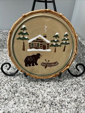 Sonoma Life Style Lodge Trivet/Cheese Plate 9 1/4”